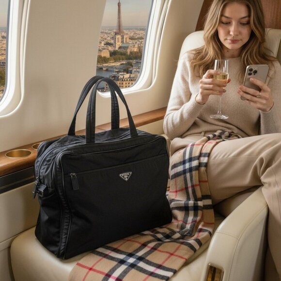 Prada Handbags - Prada Carry-On Bag Weekender Triangle